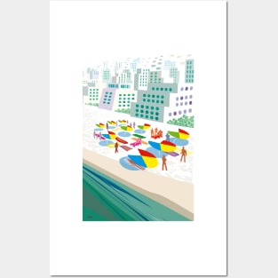 Beach Clique Posters and Art